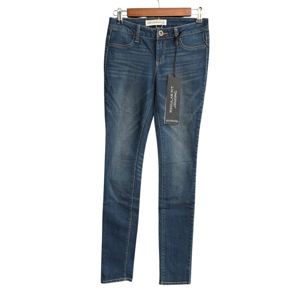 NWT Nevermind Jeans Skinny Jeggings Dark Wash 26